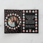 ハッピーブデイかわいい幽霊フォトハロウィンカード カード (内部)