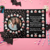 ハッピーブデイかわいい幽霊フォトハロウィンカード カード