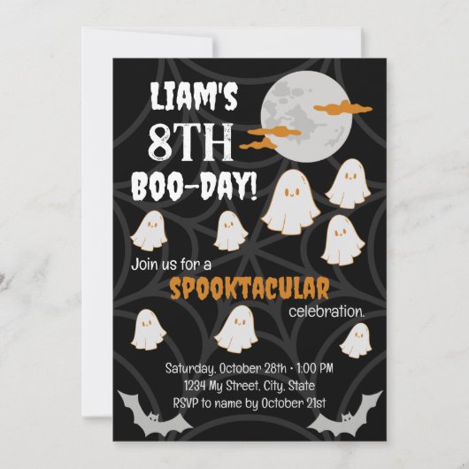 ハッピーブデイ招待状 招待状