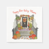 ハッピーブトデイパーティー スタンダードカクテルナプキン (正面)