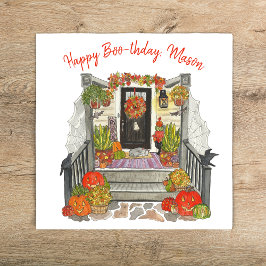 ハッピーブトデイパーティー スタンダードカクテルナプキン