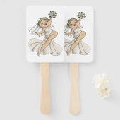 ハッピーブライド02 ハンドファン (正面&裏面)