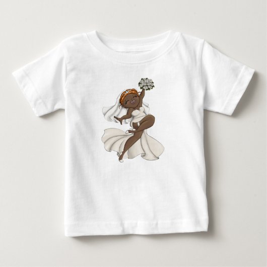 ハッピーブライド03 ベビーTシャツ (正面)