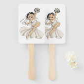 ハッピーブライド11 ハンドファン (正面&裏面)