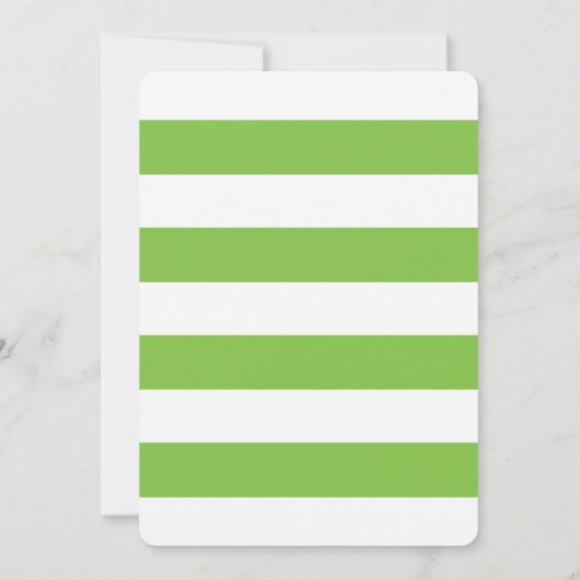 ハッピーブラウンベア子供の誕生日パーティー 招待状 (裏面)