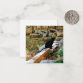 ハッピーブラックキャットデー！ ノートカード (正面/裏面インサイチュ)