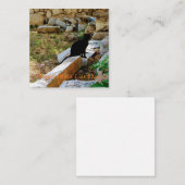 ハッピーブラックキャットデー！ ノートカード (正面/裏面)