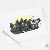 ハッピーブリッツPupsステッカー 楕円形シール (封筒)