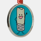 ハッピーブリトなびくハロー メタルオーナメント (右)