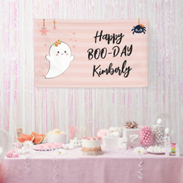 ハッピーブルーデイ ハロウィン 誕生日 横断幕