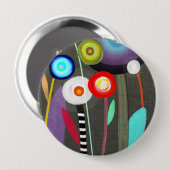 ハッピーブルーミングフローラブルック 缶バッジ (正面&裏面)