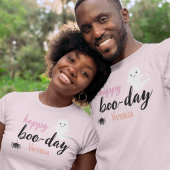 ハッピーブーデイハロウィーン誕生日 Tシャツ