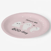 ハッピーブー・デイ | BOOデイ不気味お祝い ペーパープレート (アングル)