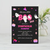 ハッピーブー・デイ | BOOデイ不気味お祝い 招待状 (スタンド正面)