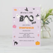 ハッピーブー・デイ | BOOデイ不気味お祝い 招待状 (スタンド正面)