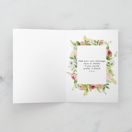 ハッピープアデー かわいい猫の誕生日カード カード (内部)