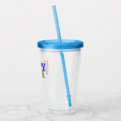 ハッピープライド月 アクリルタンブラー (左)