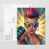 ハッピープライド!Lgbtqia+月 ポストカード (正面/裏面)