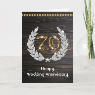 ハッピープラチ結婚ナム70周年 カード