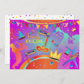 ハッピープリムカーニバルパーティー シーズンカード (正面/裏面)