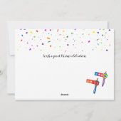 ハッピープリムカーニバルパーティー シーズンカード (裏面)