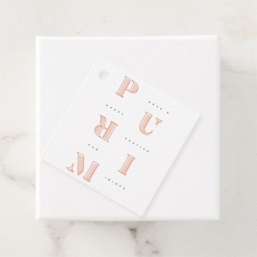 ハッピープリムセファルディックエディション，ユダヤ人ギフトラベル フェイバータグ (インサイチュ)