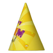 ハッピープリムフェスティバルキッズパーティーギフトパターン パーティーハット (右)