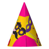 ハッピープリムフェスティバルキッズパーティーギフトパターン パーティーハット (裏面)