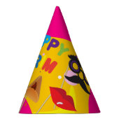 ハッピープリムフェスティバルキッズパーティーギフトパターン パーティーハット (右)