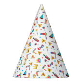 ハッピープリムフェスティバルキッズパーティーギフトパターン パーティーハット (左)