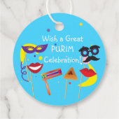 ハッピープリムフェスティバルキッズパーティーホリデーギフト フェイバータグ (裏面)