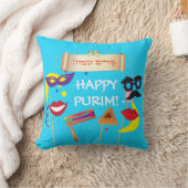 ハッピープリムフェスティバルギフトマスクズヴィンテージホリデー クッション (ブランケット)