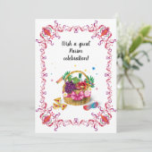 ハッピープリムフェスティバルハマンタッシェン&グラガッヘブライ シーズンカード (スタンド正面)