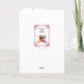 ハッピープリムフェスティバルプリムバスケットヴィンテージ シーズンカード (裏面)