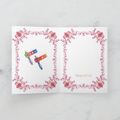 ハッピープリムフェスティバルプリムバスケットヴィンテージ シーズンカード (内部)