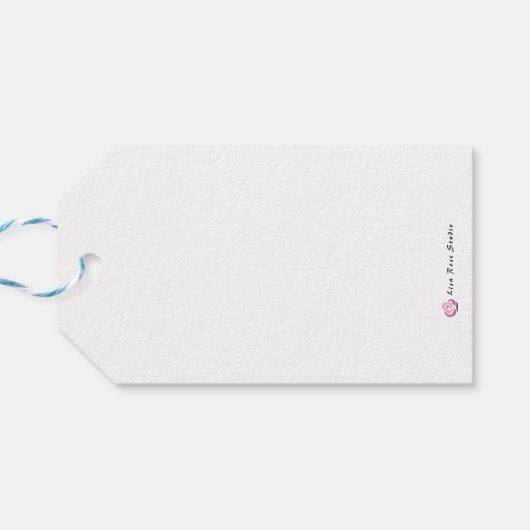 ハッピープリムヘブライ ギフトタグ (裏面横)