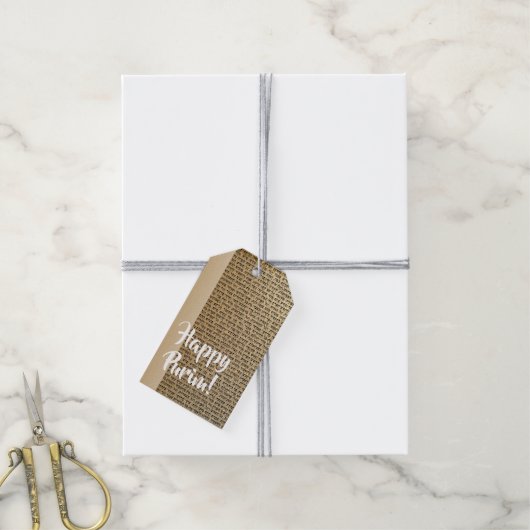 ハッピープリムミシュローチマノットギフトラベル ギフトタグ (より糸付き)