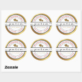 ハッピープリムミシュローハマノスコシェール詳細ラージ ラウンドシール (シート)