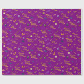 ハッピープリムラッピング紙30" ラッピングペーパー (フラット)