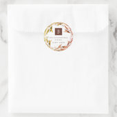 ハッピープリム秋の葉の習慣 ラウンドシール (バッグ)