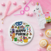 ハッピープリム紙プレート ペーパープレート (パーティー)