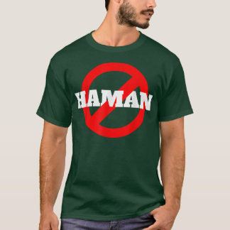 ハッピープリム衣装アイディア今日ではないハマンユダヤ人ホー Tシャツ