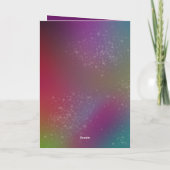 ハッピープリム – チャグプリムユダヤ人ホリデーカード カード (裏面)