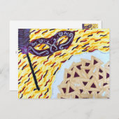 ハッピープリ絵画ム ポストカード (正面/裏面)