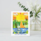 ハッピープレイスインメイン ポストカード (スタンド正面)