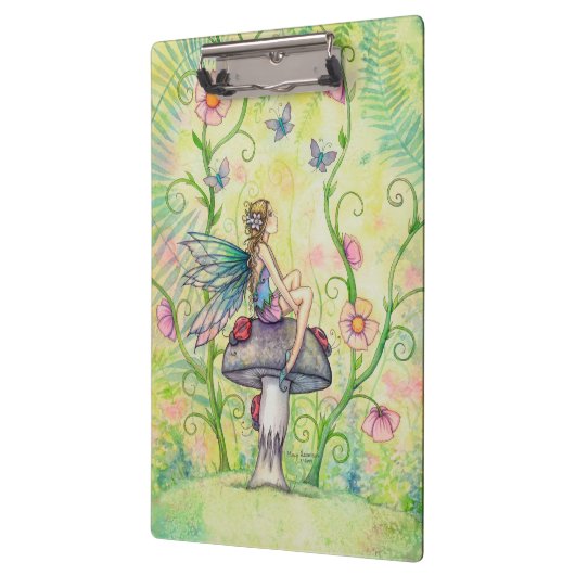 ハッピープレイスフェアリー&レディバグファンタジーアート クリップボード (左)