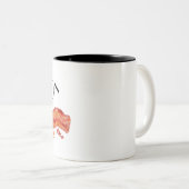 ハッピープレイスベーコン ツートーンマグカップ (正面右)