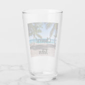 ハッピープレイス応援ビアグラスお名前 タンブラーグラス (裏面)