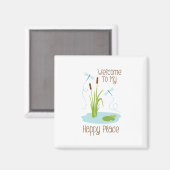 ハッピープレイス マグネット (正面/裏面)