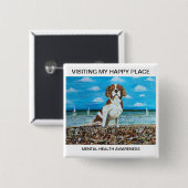 ハッピープレイス 缶バッジ (正面&裏面)